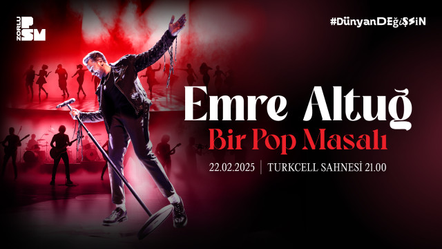 Emre Altuğ ile Karnaval Tadında “Bir Pop Masalı’’