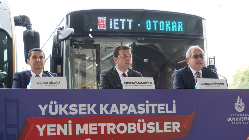 İstanbul'un Metrobüsleri Geliyor