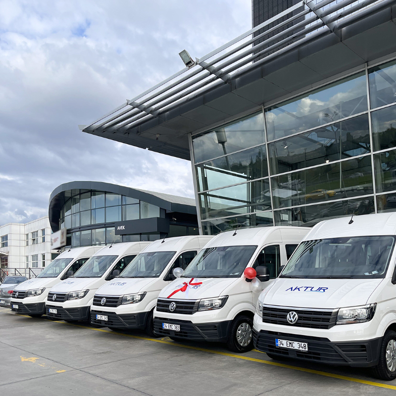 Aktur Turizm Araç Filosunu Volkswagen Crafter İle Güçlendirdi