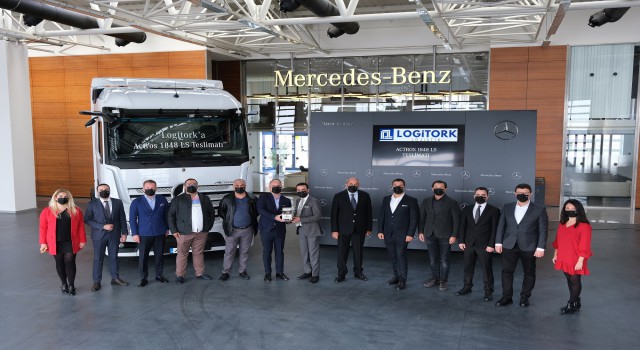 Logitork Lojistik, 10 Adetlik Mercedes-Benz Actros 1848 LS Siparişini Teslim Aldı