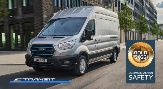 Ford E-Transit, Euro NCAP Tarafından ‘Altın’ Ödüle Layık Görüldü