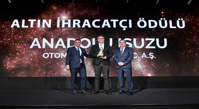 Anadolu Isuzu’ya Uludağ Otomotiv Endüstrisi İhracatçıları Birliği’nden “İhracat Başarı Ödülü”