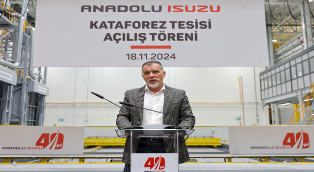 Anadolu Isuzu’nun Full Kataforez Tesisi Açıldı