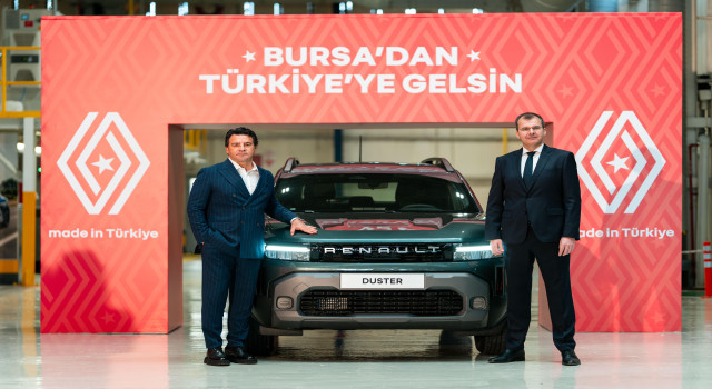 Yeni Renault Duster'ın Üretimi Bursa'da Başladı