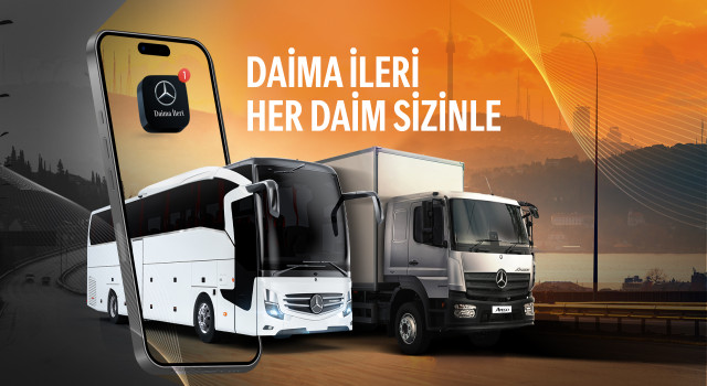 Mercedes-Benz Türk’ün Yeni Mobil Uygulaması ‘Daima İleri’ Satış Sonrası Hizmetleri Bir Üst Seviyeye Taşıyor