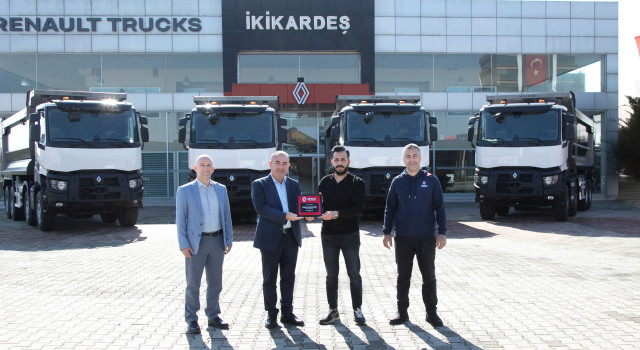 Kocabey Hafriyat, yeni Renault Trucks K kamyonları ile gücünü garantiliyor