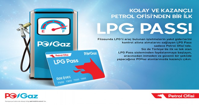 Petrol Ofisi’nden LPG Pass