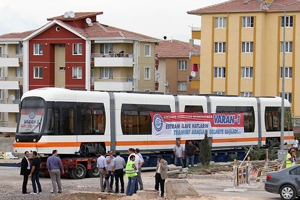 Eskişehire Yeni Tranvaylar Geliyor