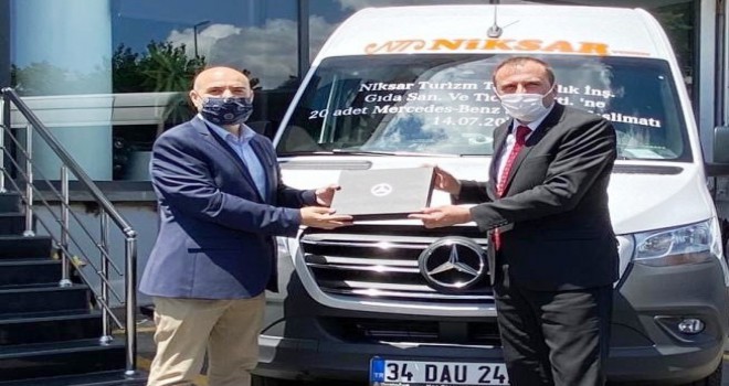 Mercedes-Benz Hafif Ticari Araçlar’dan, Niksar Turizm’e 20 adet Sprinter teslimatı