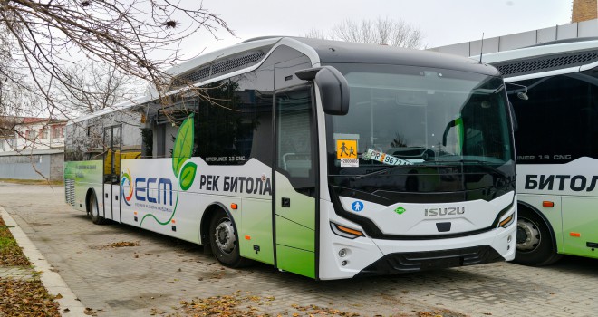 Anadolu Isuzu’nun Çevre Dostu Aracı Kendo Kuzey Makedonya Yollarında