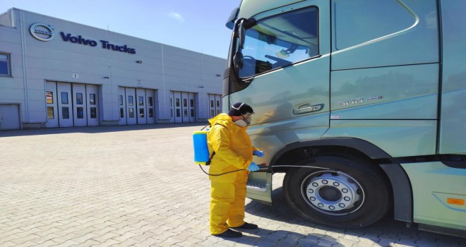 Volvo Trucks Kesintisiz Hizmet Vermeye Devam Ediyor