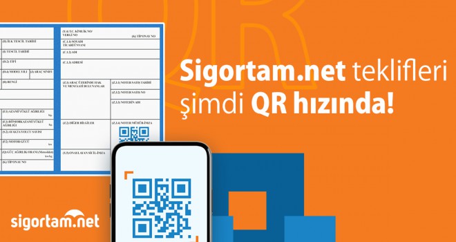 QR Hızıyla Sigorta Teklifi Dönemi Başladı