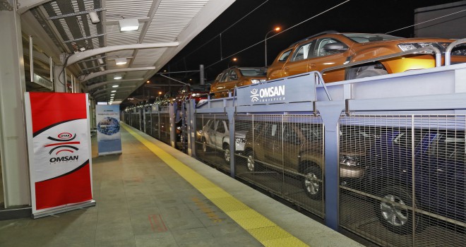 OMSAN Lojistik, Marmaray İle Deniz Altından Otomobil Taşıyarak Dünyada Bir İlke İmza Attı