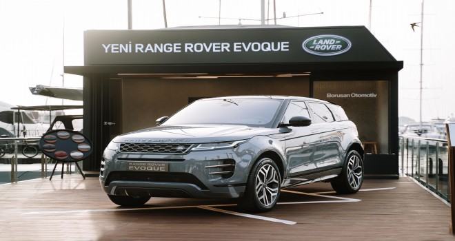 Range Rover Evoque Bodrum Yalıkavak Marina’da Meraklılarıyla Buluşuyor