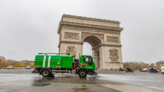 Paris, Büyük Etkinliklere Allison Şanzıman Donanımlı Temizlik Araçlarıyla Hazırlanıyor