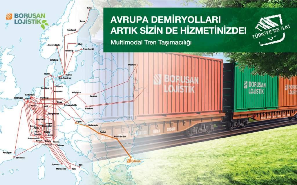 Borusan Lojistik'ten Multimodal Tren Taşımacılığı