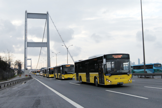 Anadolu Yakasına 50 Yeni Otobüs