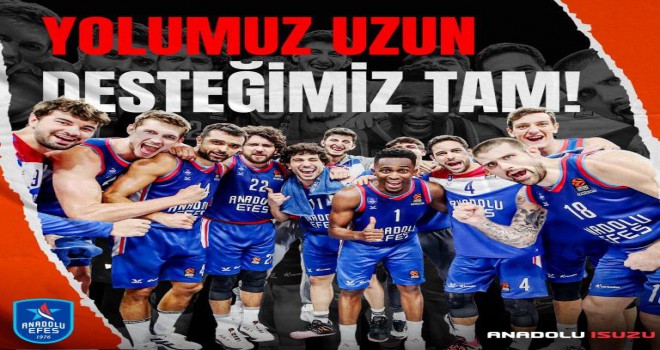 Anadolu Isuzu, Anadolu Efes Spor Kulübü’ne Destek Vermeye Devam Ediyor