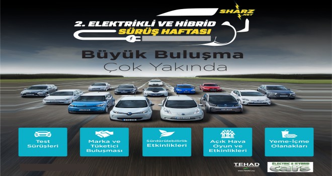 Türkiye’nin Elektrikli Araç Sürüş Haftası İkinci Kez Kutlanacak