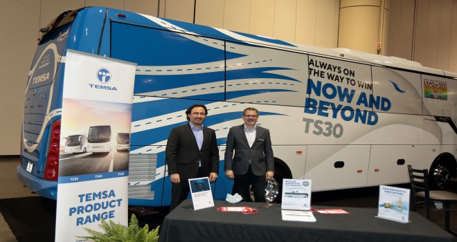 Temsa, UMA Motorcoach Expo’da Yeni Ts30’u Tanıttı