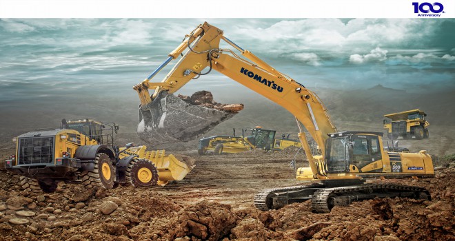 Komatsu Tam 100 Yaşında