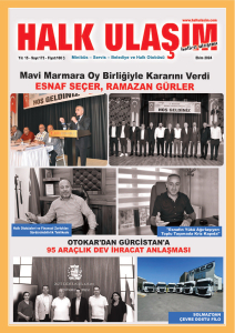 Halk Ulaşım Dergisi Ekim 2024
