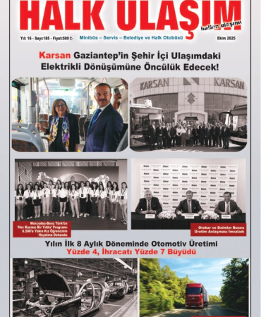 Halk Ulaşım Dergisi Ekim 2025