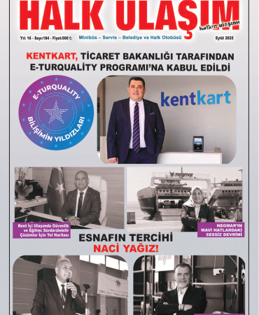 Halk Ulaşım Dergisi Eylül 2025