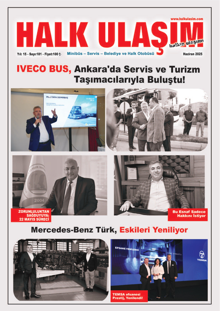 Halk Ulaşım Dergisi Haziran 2025
