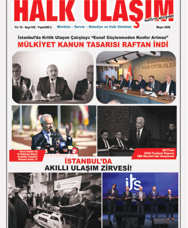 Halk Ulaşım Dergisi Mayıs 2026