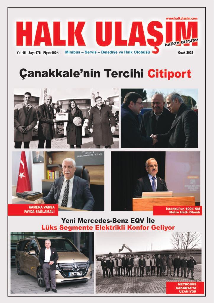 Halk Ulaşım Dergisi Ocak 2025