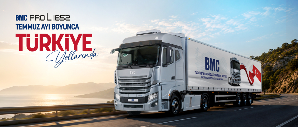 BMC PRO L 1852 TÜRKİYE YOLLARINDA