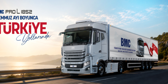 BMC PRO L 1852 TÜRKİYE YOLLARINDA