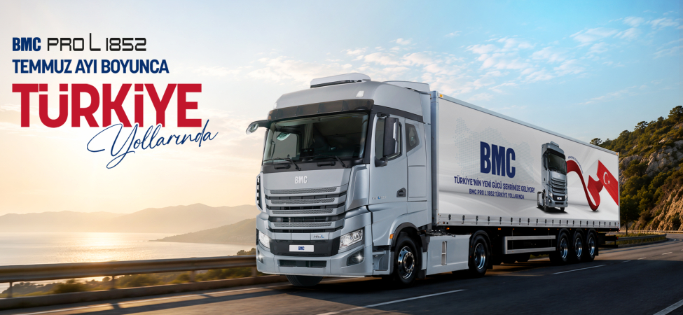 BMC PRO L 1852 TÜRKİYE YOLLARINDA
