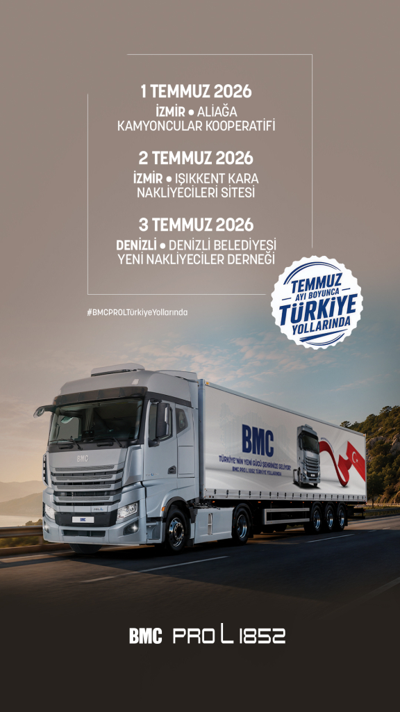 BMC PRO L 1852 TÜRKİYE YOLLARINDA