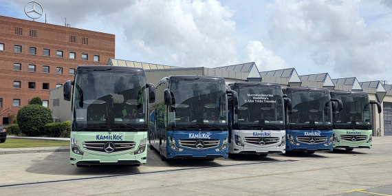 Modelsan, 5 yeni Mercedes Travego yatırımıyla Kâmil Koç filosuna güç kattı