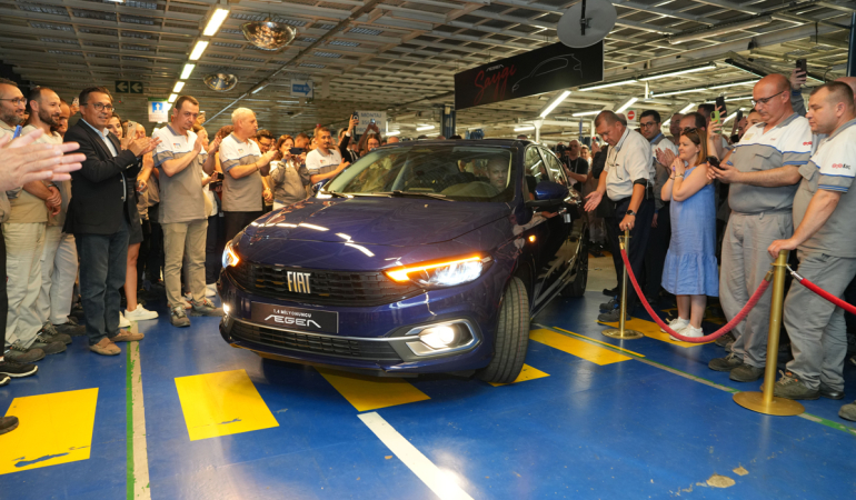 Türkiye’nin Üst Üste 10 Yıl En Çok Tercih Edilen Otomobili Fiat Egea, Tofaş’taki Üretim Yolculuğunu Tamamladı