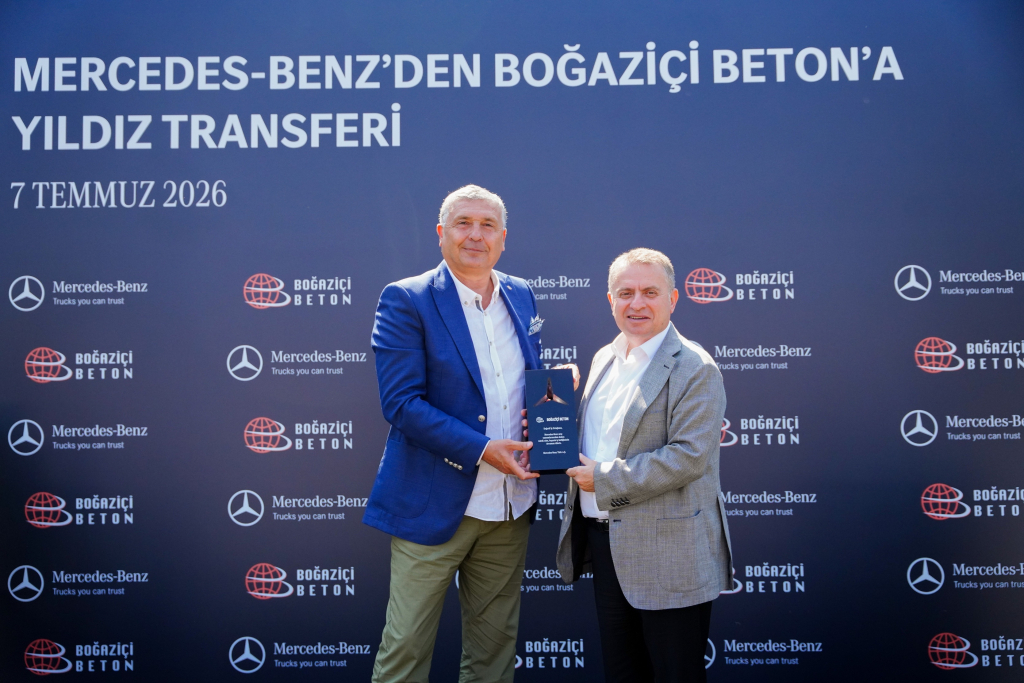 Mercedes-Benz Türk ile Boğaziçi Beton İş Birliği, 400 Araçlık Yeni Yatırımla Güçlendi