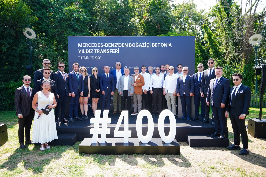 Mercedes-Benz Türk ile Boğaziçi Beton İş Birliği, 400 Araçlık Yeni Yatırımla Güçlendi