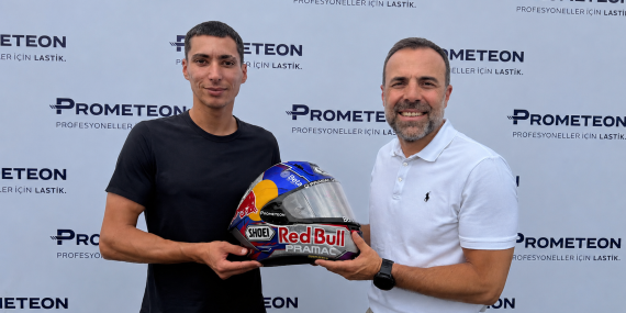 Prometeon, Dünya Şampiyonu Motosikletçi Toprak Razgatlıoğlu ile İş Birliğini Yeniledi