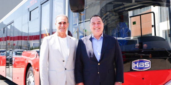 Habaş Manisa Büyükşehir Belediyesi HBS otobüs teslimatı