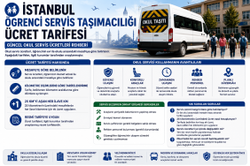 İstanbul Öğrenci Servis Ücretleri | Güncel Okul Servis Tarifesi