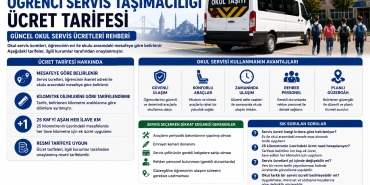 İstanbul Öğrenci Servis Ücretleri | Güncel Okul Servis Tarifesi