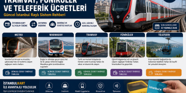 Metro, Marmaray, Tramvay ve Marmaray Ücretleri | İstanbul Raylı Sistem Rehberi