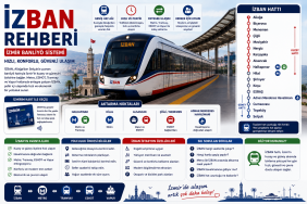 İZBAN Rehberi İzmir Banliyö Sistemi Hatları
