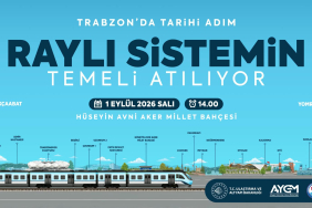 RAYLI SİTEMİN TEMELİ AVNİ AKER'DE ATILACAK