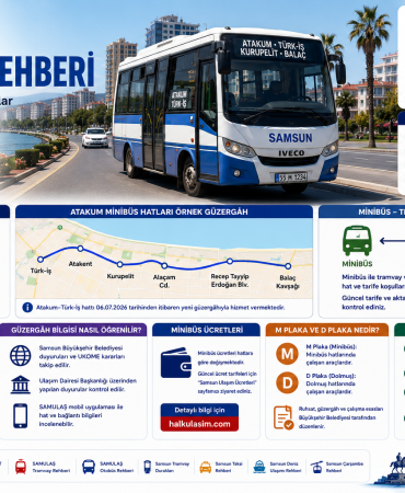 Samsun Minibüs Rehberi