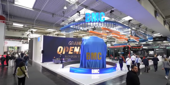 BMC’den Hannover’de Güç Gösterisi 560 Beygirlik PRO L 1856 İlk Kez Sahneye Çıktı