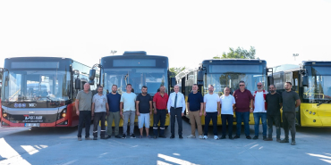 ULAŞIM FİLOSUNA 9 ARAÇLIK TAKVİYE
